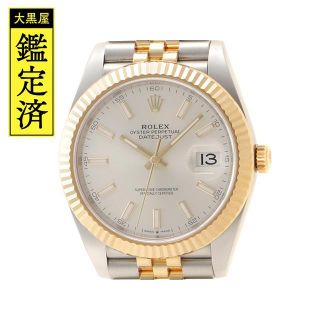 ロレックス(ROLEX)のロレックス　デイトジャスト41　126333　自動巻き　SS/YG【430】(腕時計(アナログ))