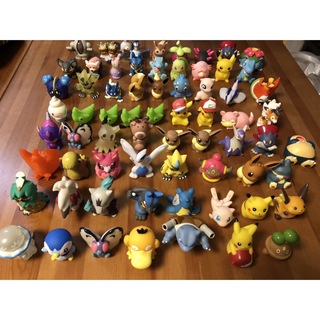 バンダイ(BANDAI)のポケモン指人形68体(キャラクターグッズ)