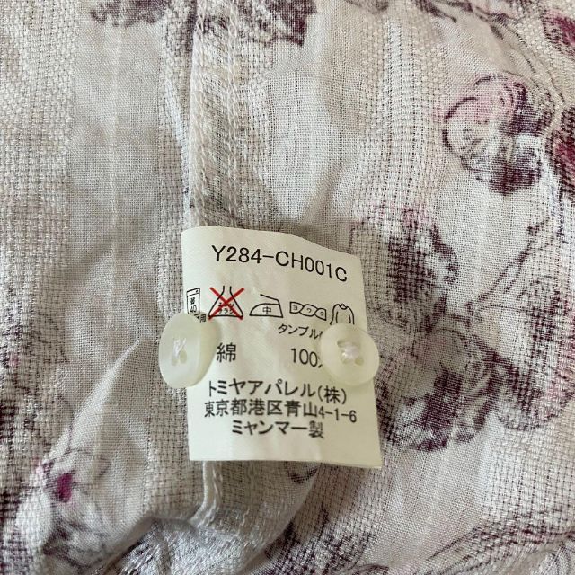 CHROME(クローム)のCHROME シャツ　花柄シャツ メンズ　レディース　[ L ] メンズのトップス(シャツ)の商品写真