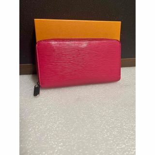 ルイヴィトン(LOUIS VUITTON)の★美品★ ヴィトン ジッピー ウォレット エピ ファスナー ホット ピンク (財布)