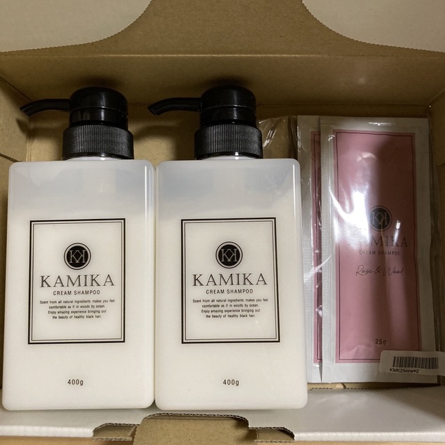 KAMIKA(カミカ)のカミカ　オールインワン　クリームシャンプー コスメ/美容のヘアケア/スタイリング(シャンプー)の商品写真