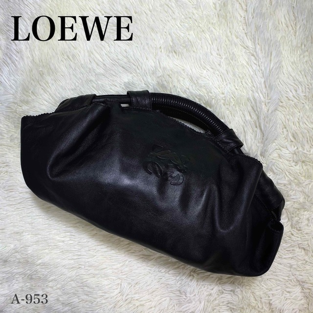 極美品✨LOEWE ロエベ ナッパアイレ ハンドバッグ アナグラム ナッパ