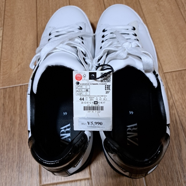 ZARA - メンズ スニーカーの通販 by ちぇっくも☁️いっちゃん ZARA - メンズ スニーカーの通販 by ちぇっくも☁️いっちゃん
