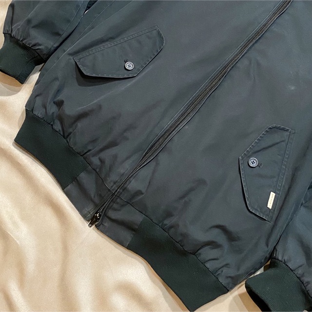 送料込】 BARACUTA スウィングトップ ダークネイビー ハリントン