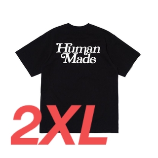 ヒューマンメイド(HUMAN MADE)のhumanmade × girls don't cry Tシャツ 黒 2XL(Tシャツ/カットソー(半袖/袖なし))