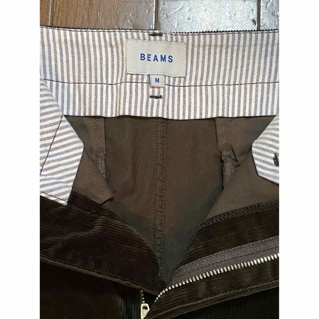 BEAMS(ビームス)の【タグ外し未使用】BEAMS コーデュロイパンツ ブラウン メンズのパンツ(チノパン)の商品写真