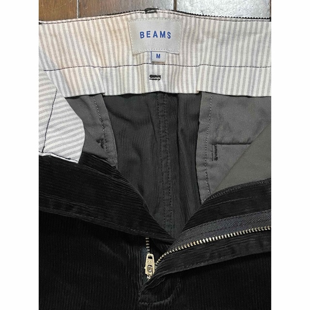 BEAMS(ビームス)の【タグ外し未着用】BEAMS コーデュロイパンツ ブラック メンズのパンツ(チノパン)の商品写真