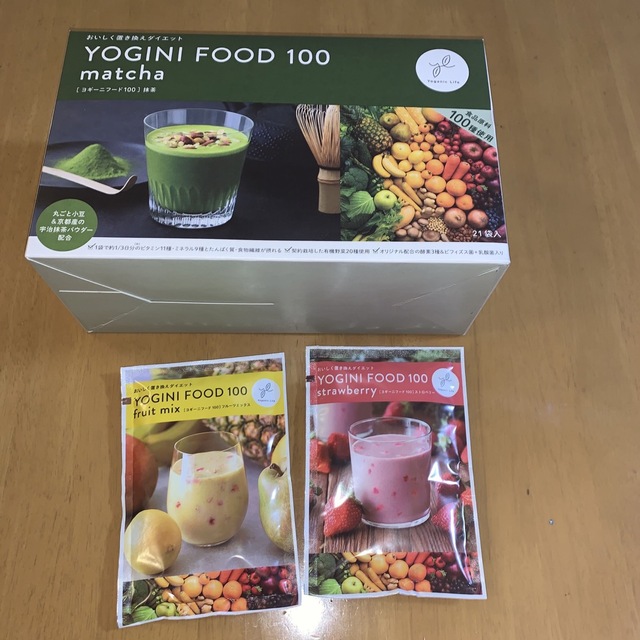 YOGINI FOOD 100 抹茶\u0026ストロベリー | hartwellspremium.com