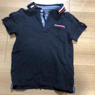 トミーヒルフィガー(TOMMY HILFIGER)の半袖　ポロシャツ　トミーヒルフィガー　110 紺色(Tシャツ/カットソー)