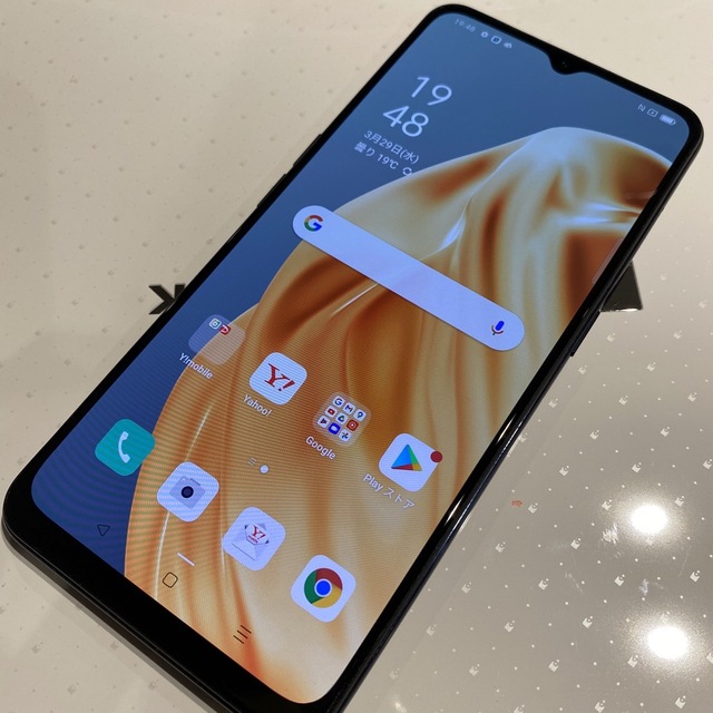 OPPO Reno3 A  ホワイト　SIMロック解除済　Yモバイル　128GB