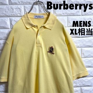 バーバリー(BURBERRY) ポロシャツ(メンズ)(イエロー/黄色系)の通販