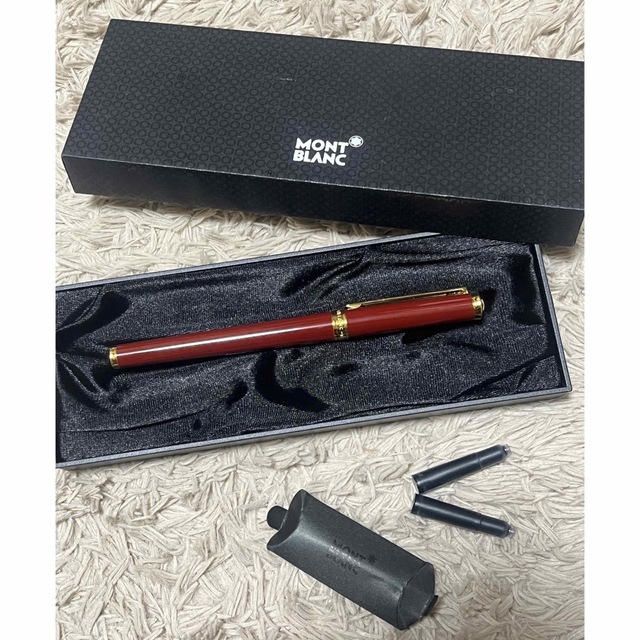 モンブラン 万年筆 ノブレス オブリージュ MONTBLANC ボルドー【新品