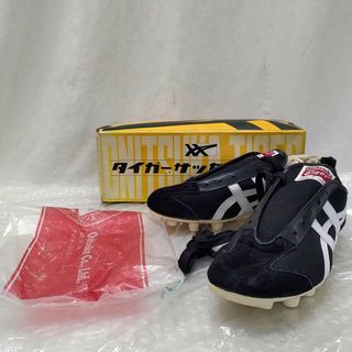 [※訳あり] オニツカタイガー Onitsuka Tiger サッカースパイク ボンバー45 布製 サイズ24.0cm ビンテージ デッドストック ユニセックス(陸上競技)