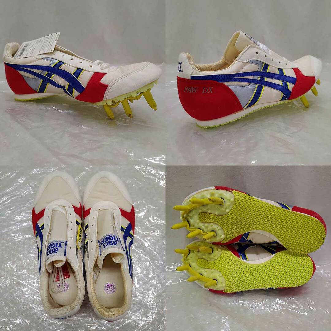 [※訳あり] ASICS TIGER アシックス タイガー タイガーパウDX TTP375 陸上スパイク サイズ23.5cm ビンテージ レトロ レディース スポーツ/アウトドアのスポーツ/アウトドア その他(陸上競技)の商品写真