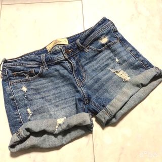 ホリスター(Hollister)のused★やや使用感あり　Hollister デニムショートパンツ　w26インチ(ショートパンツ)