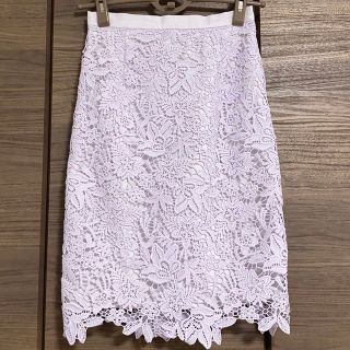 美品❤︎ジャスグリッティー レーススカート❤︎薄パープル1