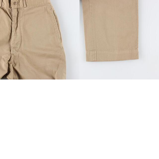 古着 50年代 米軍実品 U.S.ARMY TROUSERS MEN'S COTTON UNIFORM TWILL