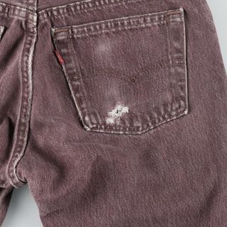 90年代 リーバイス Levi's ジーンズ ストレートデニムパンツ レディースM(w26) ヴィンテージ /eaa323618