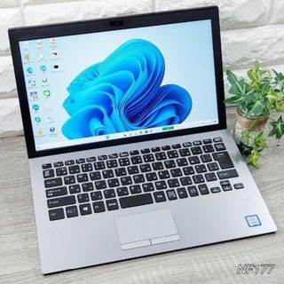 【美品❗】シルバーのVAIOProノートパソコン❗第8世代i5・Win11搭載❗