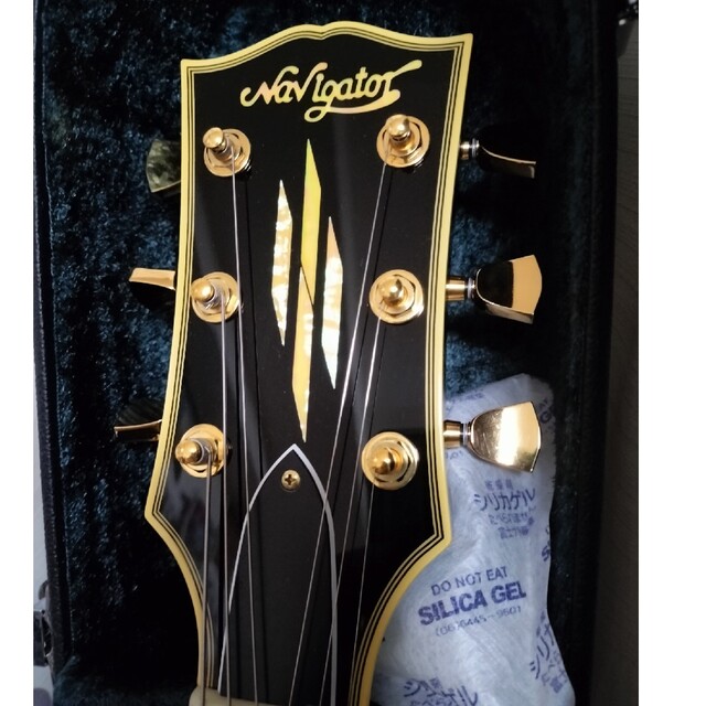 navigator N-LP-CTM レスポールカスタムブラック 楽器のギター(エレキギター)の商品写真