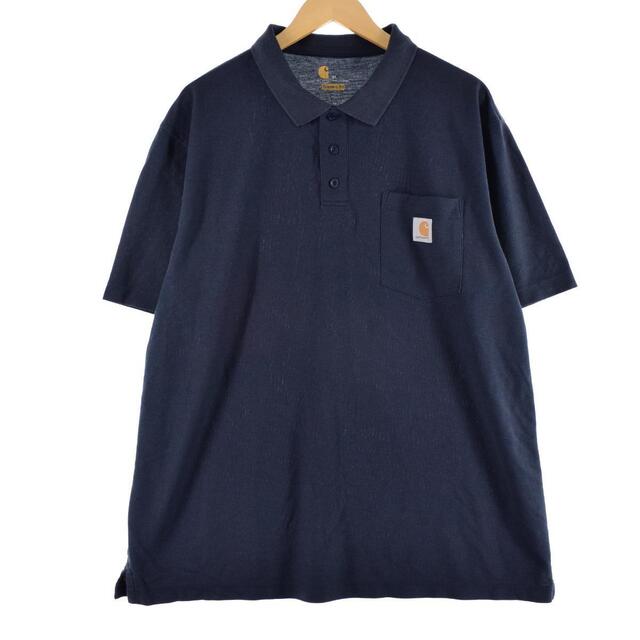 カーハート Carhartt ORIGINAL FIT 半袖 ポロシャツ メンズXL /eaa324710