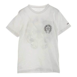 クロムハーツ(Chrome Hearts)のCHROME HEARTS クロムハーツ（原本無） Ｔシャツ 2212-304-0051  CH プラスクロス ポケット 半袖 Tシャツ  ホワイト系 S【中古】(シャツ)