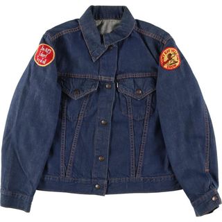 リーバイス(Levi's)の古着 70年代 リーバイス Levi's LEVI'S for gals ワッペン付き デニムジャケット Gジャン レディースS ヴィンテージ /eaa323665(Gジャン/デニムジャケット)