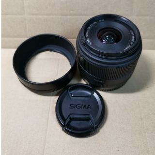 シグマ(SIGMA)の値下げ！中古美品 SIGMA 19mm F2.8 EX DN ソニーEマウント用(レンズ(単焦点))