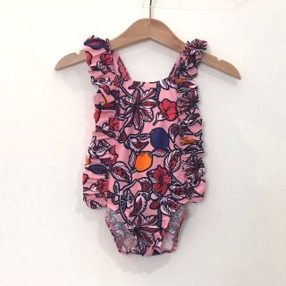 値下げ　プチバトー(Petit Bateau)のベビースイムウェアと帽子セット