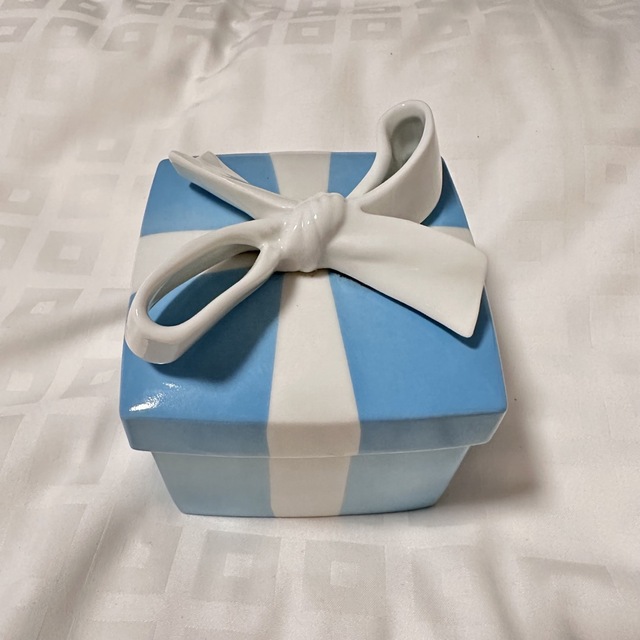 希少Tiffany 小物入れジュエリーボックス ラージ ブルーボックス | www