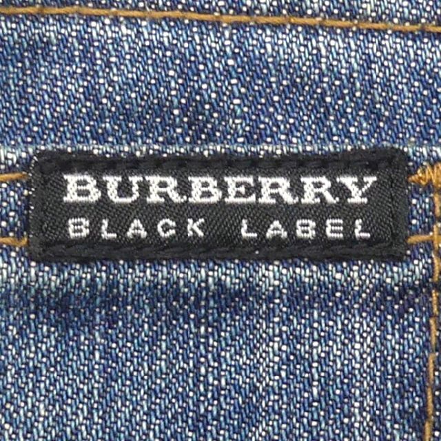 BURBERRY BLACK LABEL(バーバリーブラックレーベル)の廃盤 バーバリーブラックレーベル ジーンズ デニム W32 メンズ HN1824 メンズのパンツ(デニム/ジーンズ)の商品写真