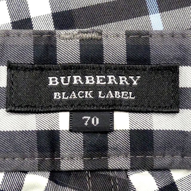 BURBERRY BLACK LABEL(バーバリーブラックレーベル)の廃盤 バーバリーブラックレーベル ノバチェックパンツ メンズ 刺繍 HN1813 メンズのパンツ(チノパン)の商品写真