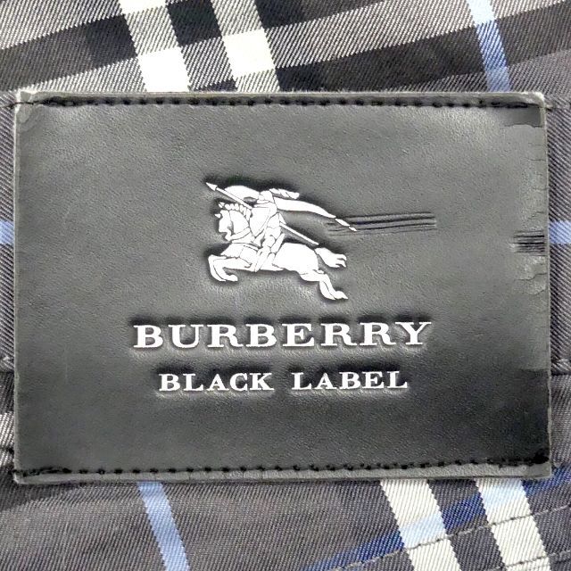 BURBERRY BLACK LABEL(バーバリーブラックレーベル)の廃盤 バーバリーブラックレーベル ノバチェックパンツ メンズ 刺繍 HN1813 メンズのパンツ(チノパン)の商品写真