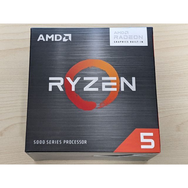 AMD Ryzen 5 2400G クーラー付き 2