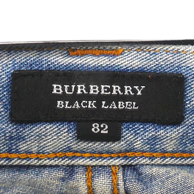 BURBERRY BLACK LABEL(バーバリーブラックレーベル)の廃盤 バーバリーブラックレーベル ジーンズ デニム W32 メンズ HN1815 メンズのパンツ(デニム/ジーンズ)の商品写真