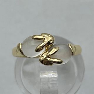 最新コレックション k18 by ウサギ リングの通販 Am 1.5ct リング 1.5