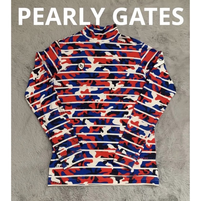 PEARLY GATES   美品パーリーゲイツ レディース 長袖 モックネック