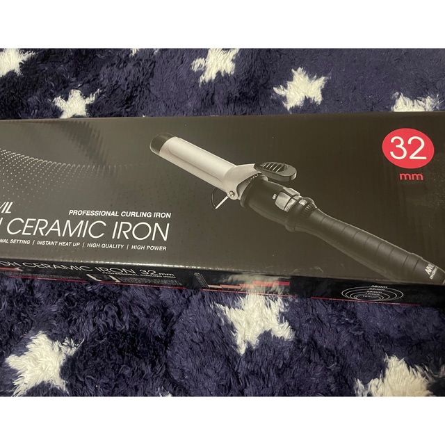 トリコ インダストリーズ ヘアアイロン DH-CERAMIC-32 スマホ/家電/カメラの美容/健康(ヘアアイロン)の商品写真