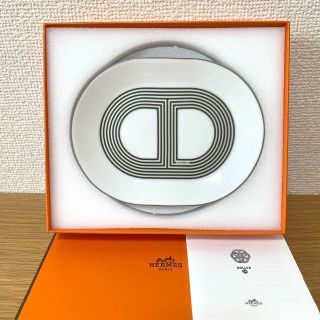 Hermes - 【ホワイト 2枚】エルメス ラリー 24 オーバルプレートミニ