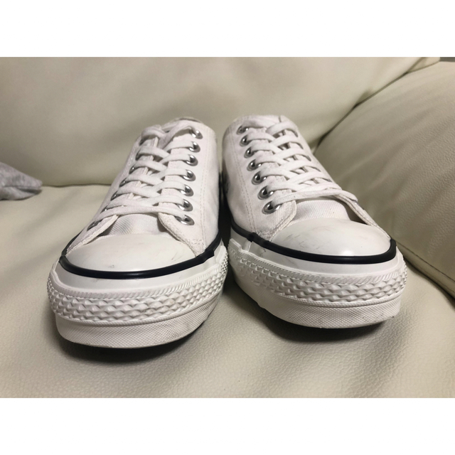 ALL STAR（CONVERSE）(オールスター)のコンバースオールスター　日本製　27cm 白 メンズの靴/シューズ(スニーカー)の商品写真