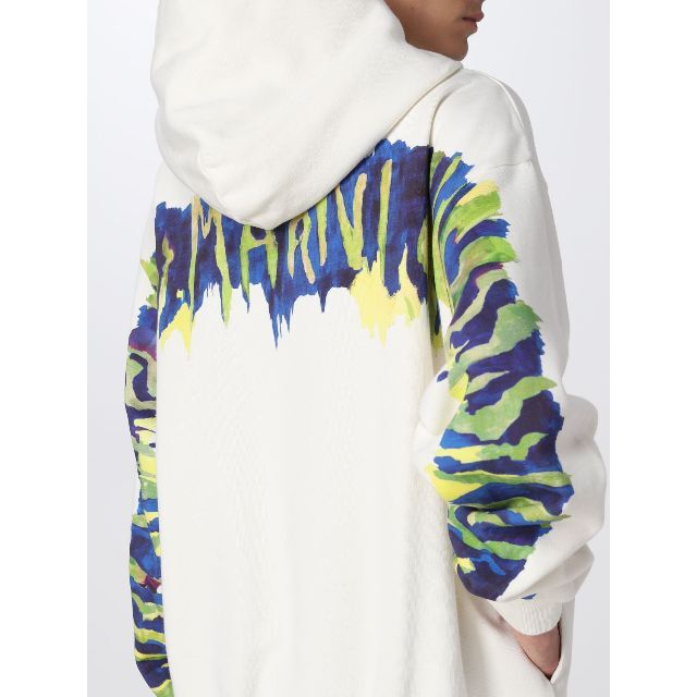 新品 Marni オーバーサイズ バックロゴ パーカー ラウンド 48.0%OFF
