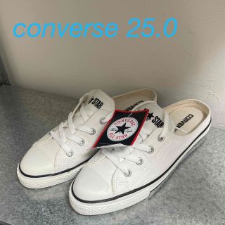 コンバース(CONVERSE)のconverse スリッポン　25.0 タグ付き(スニーカー)