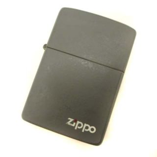 ジッポー(ZIPPO)のジッポー 2005年製 オイルライター マットグレー 火花確認済み 喫煙具(その他)