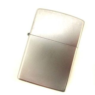 ジッポー(ZIPPO)のジッポー オイルライター 2020年製 シルバーカラー 火花確認済み 喫煙具(その他)