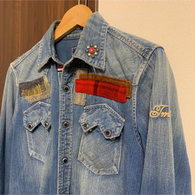 TMT - TMTデニムシャツの通販 by ヤマピー8076's shop|ティーエム