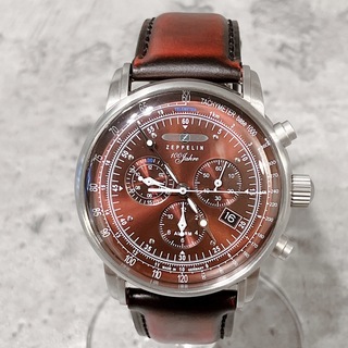生産完了商品 希少 美品 ZEPPELIN 8680-5 100周年記念 日本限定 腕時計 