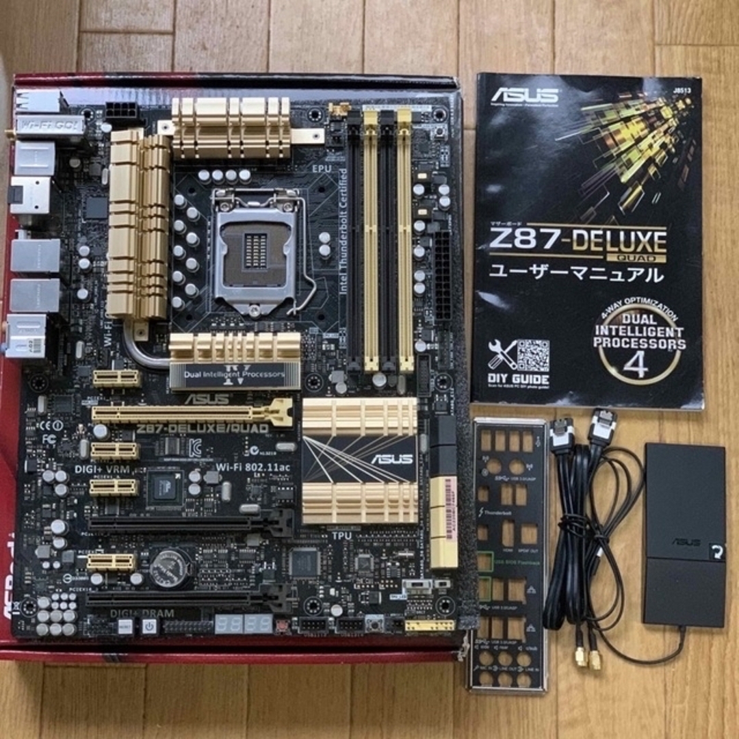 マザーボード ASUS Z87 DELUXE/QUAD