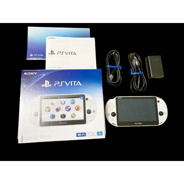 福袋特集 2023 美品 PlayStation Vita Vita PCH-2000 ホワイト 本体