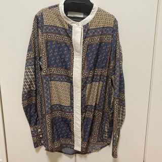 トゥデイフル(TODAYFUL)のTODAYFUL Standcollar Paisley Shirts(シャツ/ブラウス(長袖/七分))