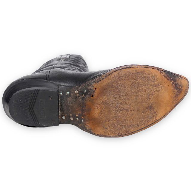 Tony Lama(トニーラマ)のウエスタンブーツ ロング トニーラマ 26 バイク メンズ 黒 HH8729 メンズの靴/シューズ(ブーツ)の商品写真